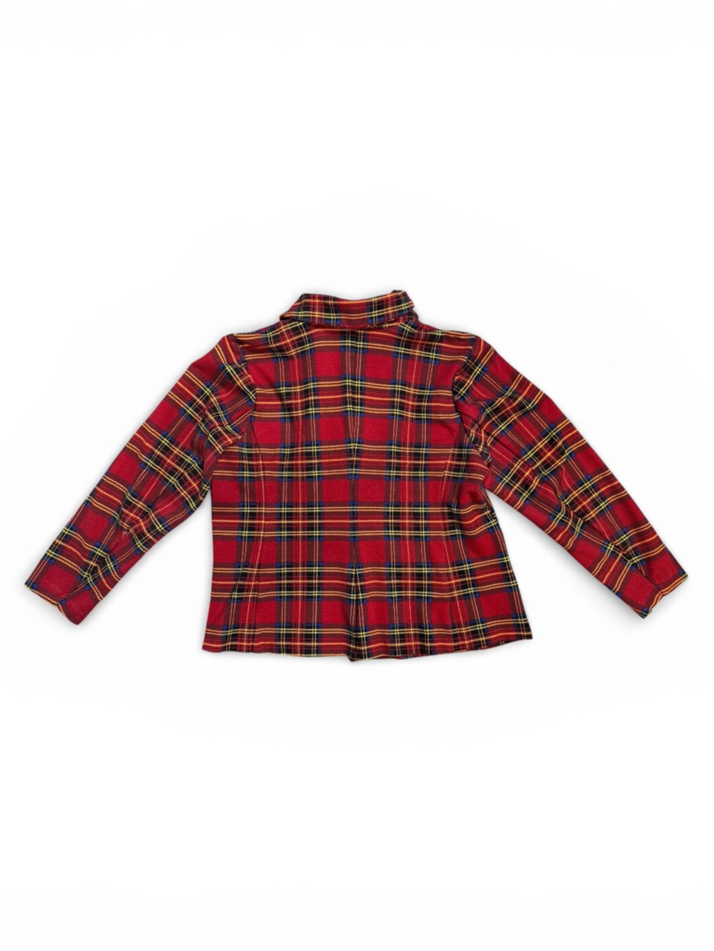 BETSEY JOHNSON X TORRID LTD EDITION RED PLAID PONTE BLAZER CLUELESS PREPPY PUNK - Picture 8 of 14
